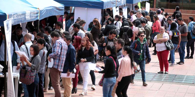 Más de 3.000 participantes en la feria del empleo de la Gobernación de Cundinamarca

