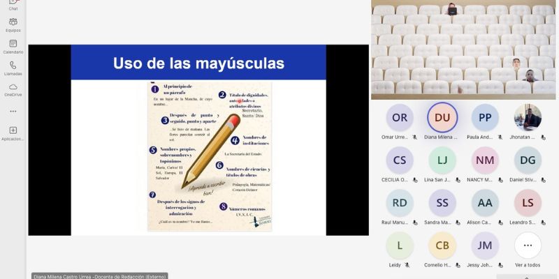 Más de 300 servidores públicos fortalecen habilidades en redacción profesional con la Escuela de Auditores de Cundinamarca