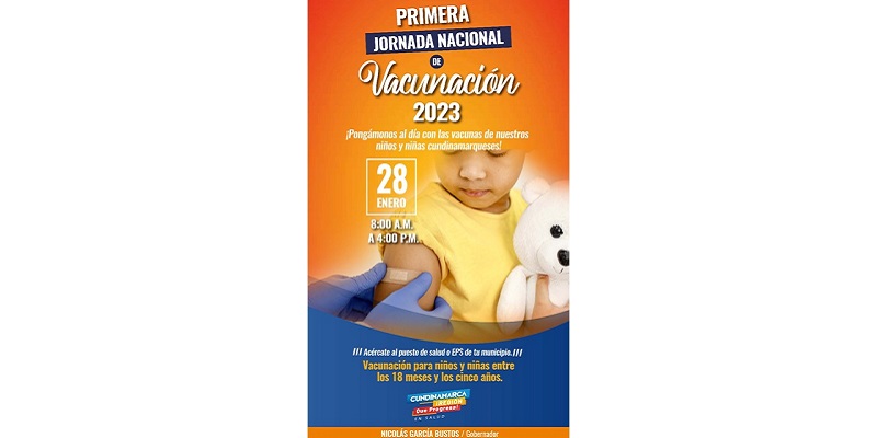 Cundinamarca participa masivamente en jornada nacional de vacunación
