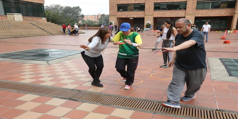 Funcionarios y contratistas de la Gobernación de Cundinamarca disfrutaron, como niños, match de actividad física