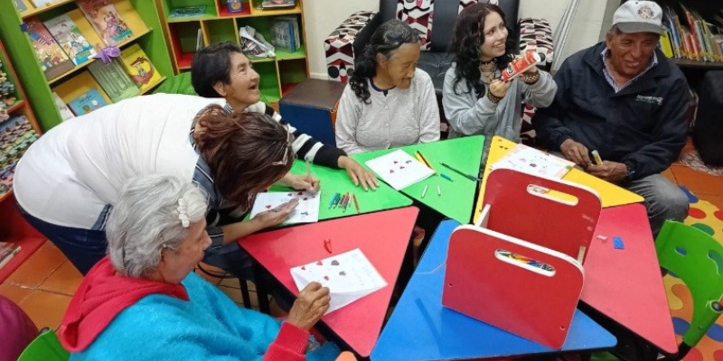 CBA San José de Facatativá y Biblioteca Municipal promueven la inclusión y el bienestar cognitivo de las personas mayores