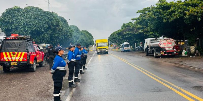 Se habilita paso controlado por la vía Paratebueno – Barranca de Upía tras sismo en el oriente de Cundinamarca