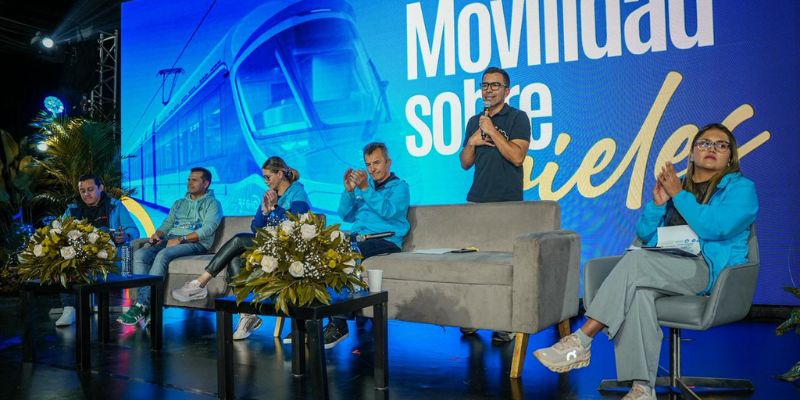 RegioTram y cables aéreos, protagonistas de la rendición de cuentas de movilidad en Cundinamarca

