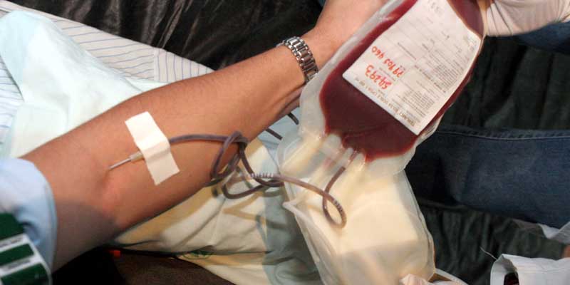 Salvo vidas, dono sangre



