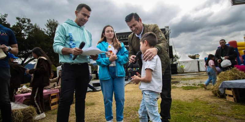 Niñas, niños y adolescentes fueron protagonistas en la Rendición de Cuentas del Cundinamarca Fest 2025

