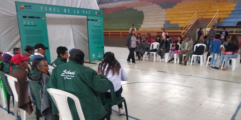 Túnel de la Paz inició su recorrido por municipios de Cundinamarca





