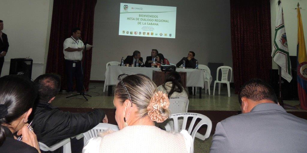 Mesa de diálogo regional de la Sabana para organizar el territorio









