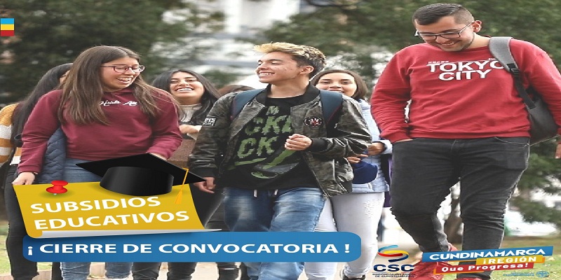 Cierre de convocatoria para subsidios a los mejores estudiantes de Cundinamarca



