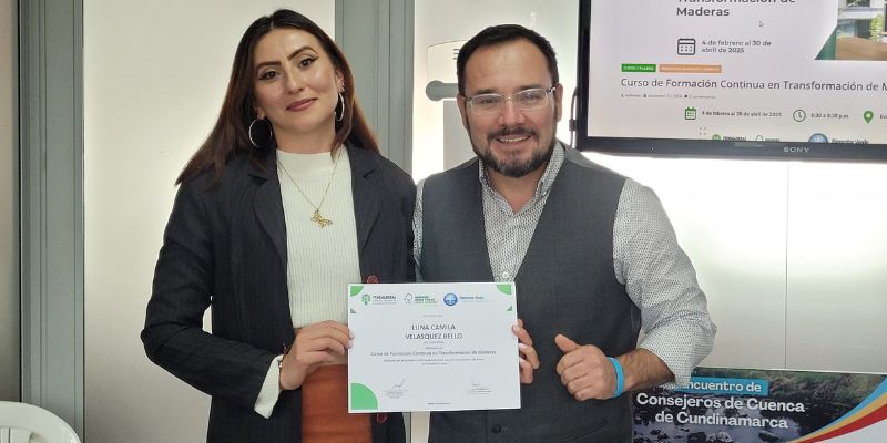 Cundinamarca certifica a 183 líderes forestales para frenar la deforestación