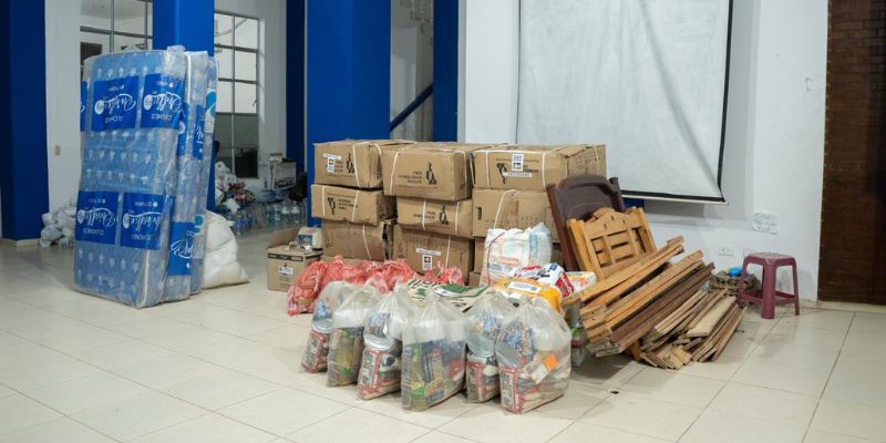4,8 toneladas más de ayuda para damnificados de Medina y Paratebueno tras el sismo del 8 de junio
