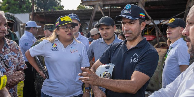 Gobernador Jorge Rey lidera respuesta ante sismo que deja más de 350 viviendas afectadas en Cundinamarca

