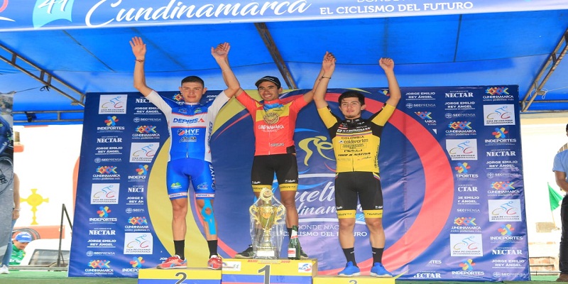 Wildy Enrique Sandoval  campeón de la Vuelta a Cundinamarca 2018
