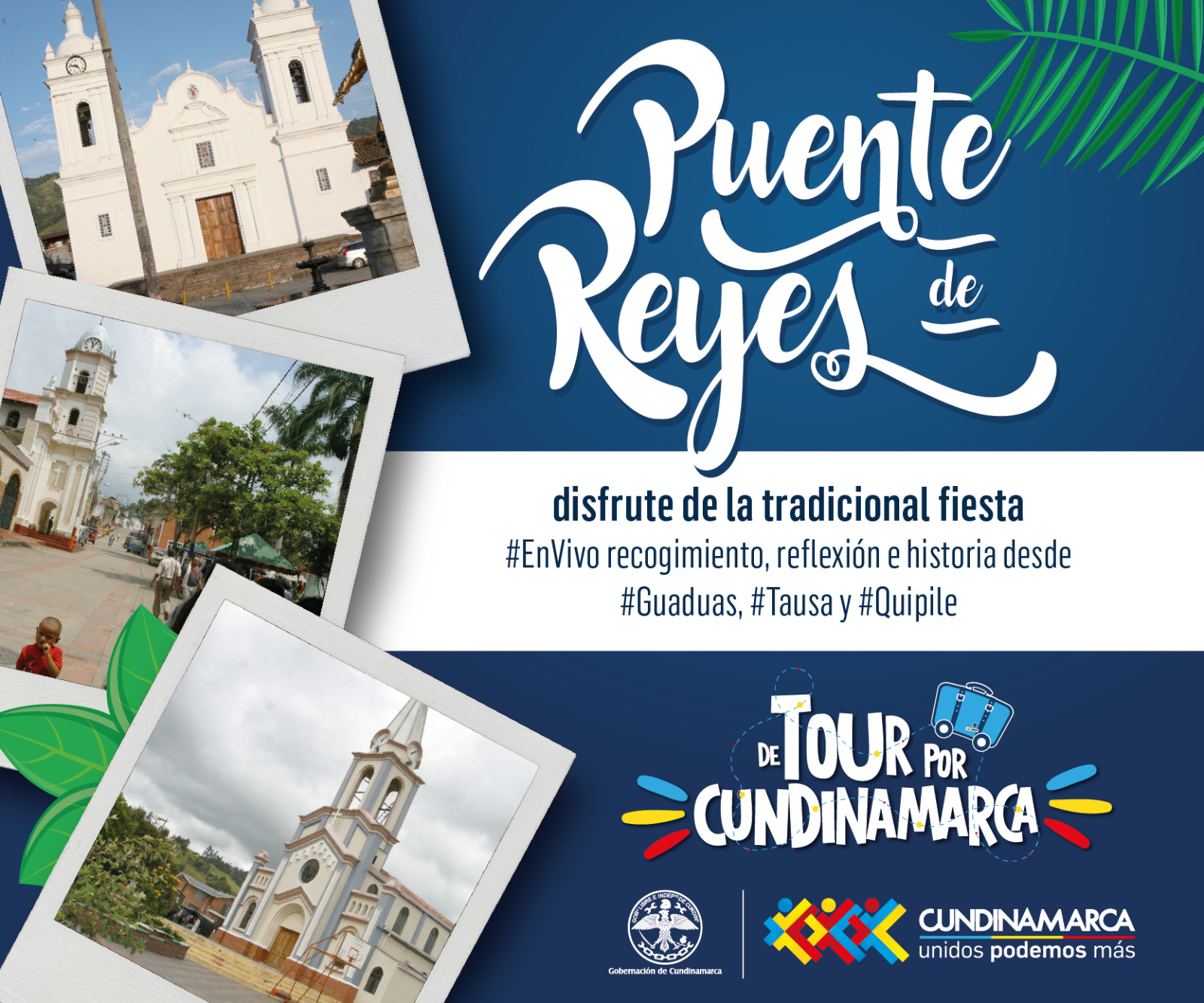 Este puente festivo de Reyes Magos, el mejor plan es irse de “Tour por Cundinamarca”
