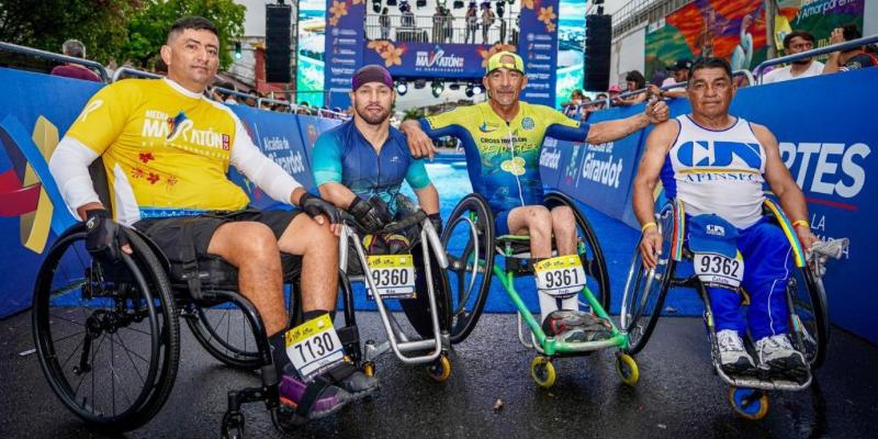 El puertorriqueño Héctor Pagán y la colombiana Alexandra Aldana se coronan campeones de la segunda edición de la Media Maratón de Cundinamarca, en Girardot