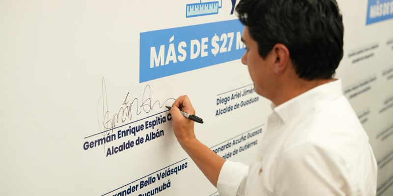 Cundinamarca impulsa 70 nuevos proyectos de agua potable y saneamiento por más de $235.000 millones