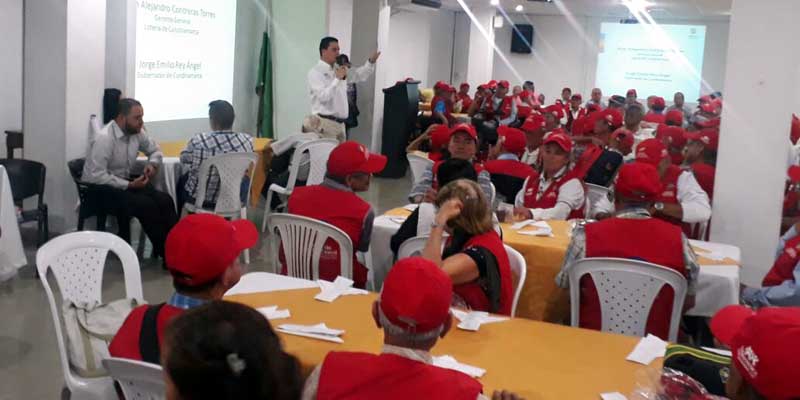 Lotería de Cundinamarca inicia socialización de su Súper Raspa






























