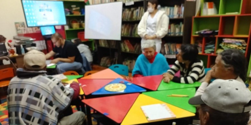CBA San José de Facatativá y Biblioteca Municipal promueven la inclusión y el bienestar cognitivo de las personas mayores