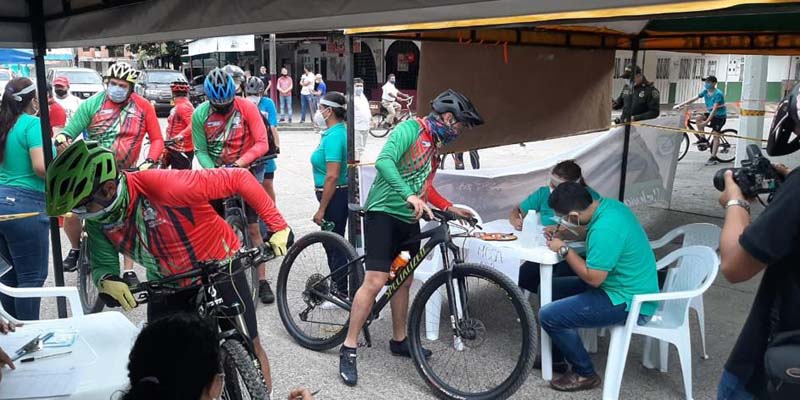 Ciclovía Por La Vida rodó por cinco municipios de Cundinamarca


