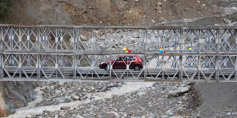 Entró en funcionamiento el segundo puente provisional conectando la vía Villavicencio-Bogotá 