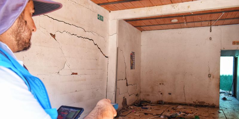 Tras el sismo, Cundinamarca avanza en el reconocimiento predial y social en Paratebueno