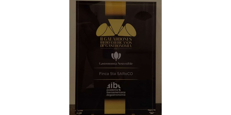 5ta SARoCo gana el primer puesto en los II Galardones Iberoamericanos de Gastronomía 2023