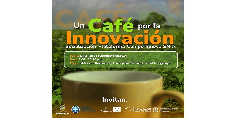 Con un ‘Café por la Innovación’ se impulsará la plataforma Campo Innova para el futuro del sector agrícola en Cundinamarca