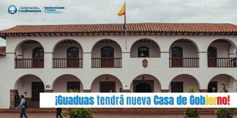Gobernación invertirá $3.050 millones en nueva sede administrativa para Guaduas
