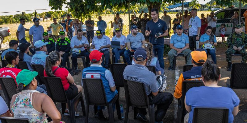 Gobernador Jorge Rey lidera respuesta ante sismo que deja más de 350 viviendas afectadas en Cundinamarca

