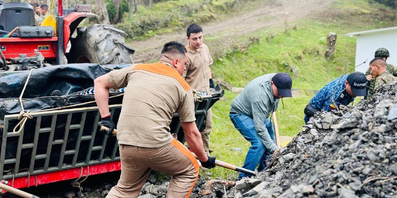Personas privadas de la libertad y líderes comunales transforman el espacio público en el municipio de Gama