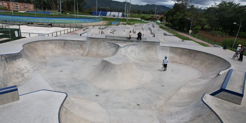 Con más de $1.100 millones invertidos, Cundinamarca entrega la segunda etapa del ‘Skate Park’ de Sopó



