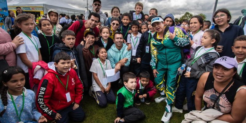Niñas, niños y adolescentes fueron protagonistas en la Rendición de Cuentas del Cundinamarca Fest 2025

