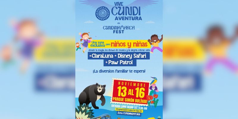 Cundiaventura: un viaje para aprender, jugar y educar en Cundinamarca Fest 2025