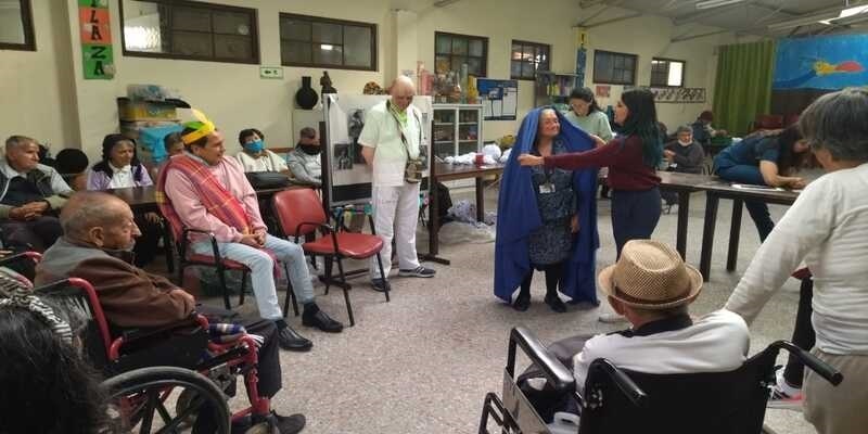 Socialización de Políticas Públicas a adultos mayores del CBA San Pedro Claver
