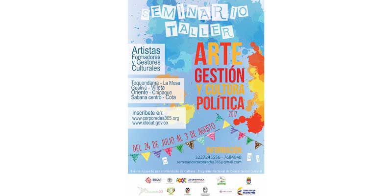 Abierta convocatoria para el seminario-taller “Arte, Gestión y Cultura Política"































