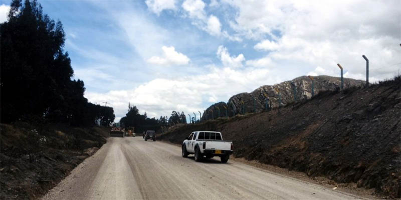 Avanzan obras en Troncal del Carbón en la provincia de Ubaté



