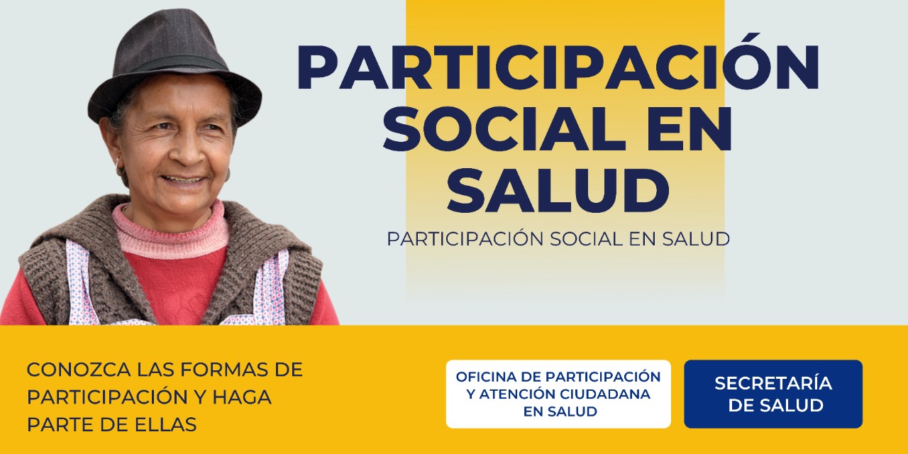 Imagen: Participación Social en Salud