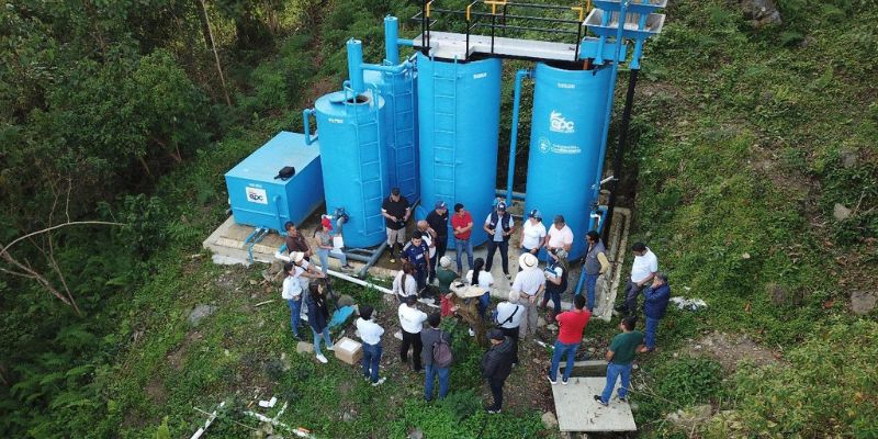 Catalamonte ya tiene agua potable: entregan nueva planta de tratamiento en Tena

