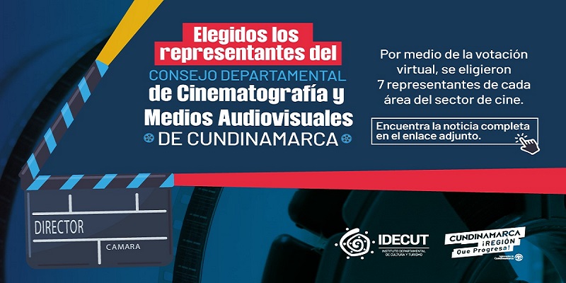 Nuevos miembros del Consejo departamental de cinematografía y medios audiovisuales de Cundinamarca


