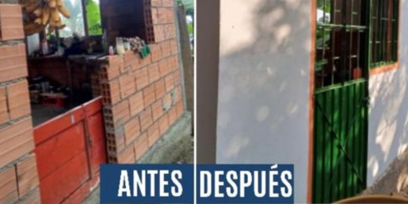 Cundinamarca mejora viviendas rurales en San Juan de Río Seco con inversión de $200 millones

