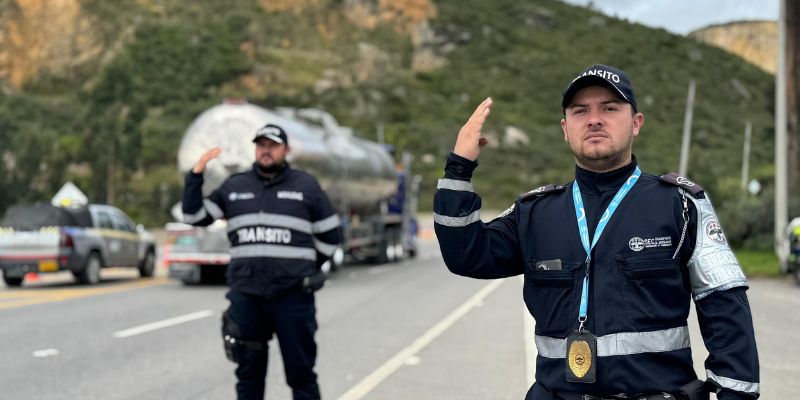 Cundinamarca garantizó tránsito seguro y fluido durante el puente festivo de Corpus Christi para más de 1.8 millones de vehículos