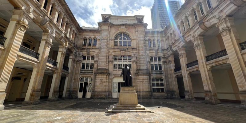 Inició la restauración del Palacio de San Francisco, ícono patrimonial del centro de Bogotá