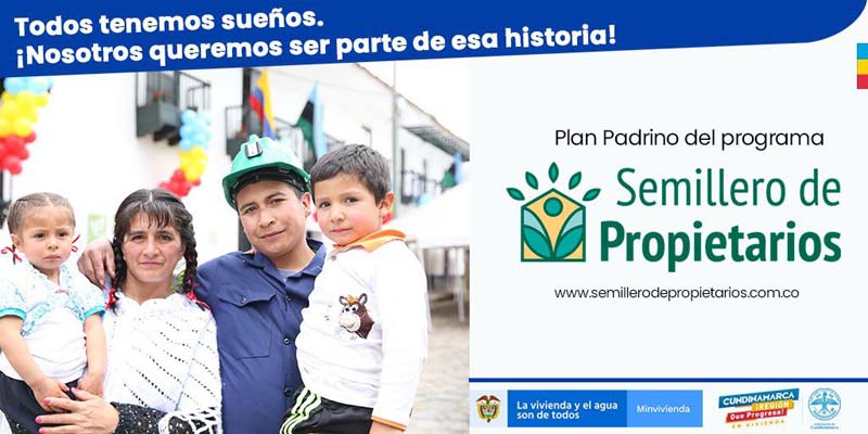 Municipios de Cundinamarca tienen padrinos para semillero de propietarios








