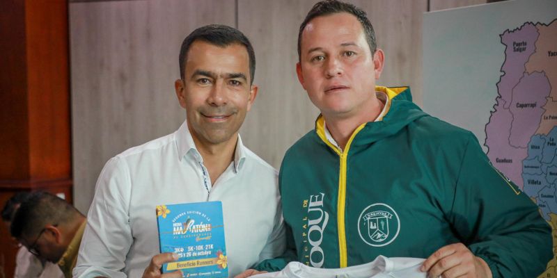 Directores deportivos de las provincias del departamento se comprometen con la Media Maratón de Cundinamarca