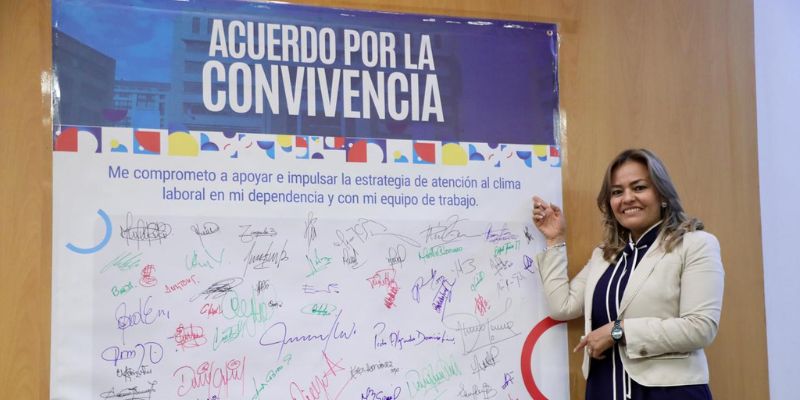 Gobernación de Cundinamarca firma Acuerdo por la Convivencia para transformar el clima laboral