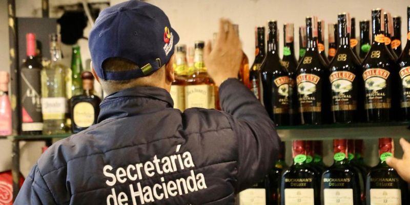 Secretaría de Hacienda refuerza controles contra el licor adulterado y de contrabando


