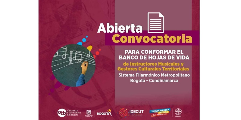 Convocatoria para la Orquesta Filarmónica Prejuvenil Metropolitana Bogotá – Cundinamarca