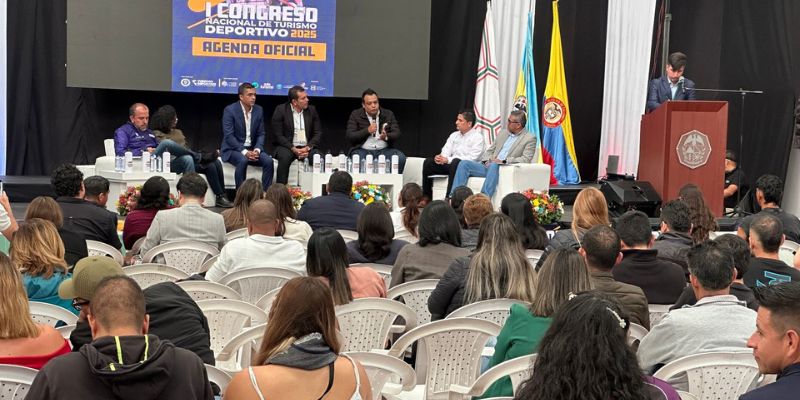 Cundinamarca lanzó la Mesa Intermunicipal de Turismo Deportivo en el 1er Congreso Nacional