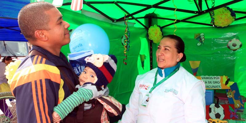 Cundinamarca ha cumplido con las metas de vacunación propuestas






















































