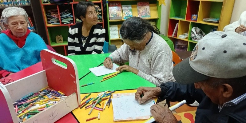 CBA San José de Facatativá y Biblioteca Municipal promueven la inclusión y el bienestar cognitivo de las personas mayores