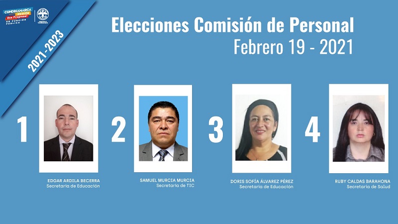 Este viernes 19 de febrero se realizarán las elecciones de la Comisión de Personal 2021-2023






